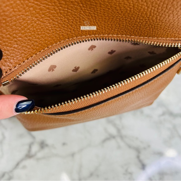 Kate Spade Leila Dome Backpack In Warm Gingerbread - Picture 6 of 10